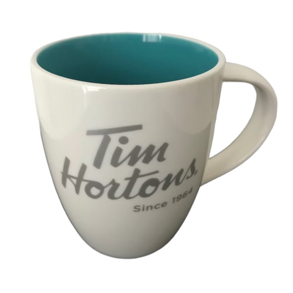 Tim Hortons 2014 TIMS Blue #014 Ltd Edition Tea Mug Ceramic Coffee Collectible - Picture 4 of 7